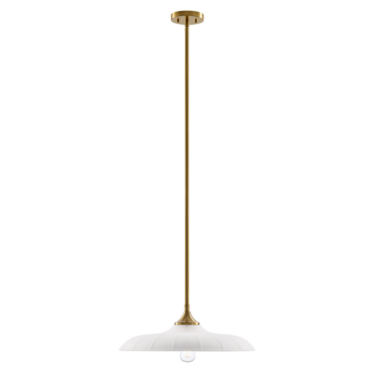 Savoy House - 7-4286-1-322 - One Light Pendant - Hadley - Warm Brass