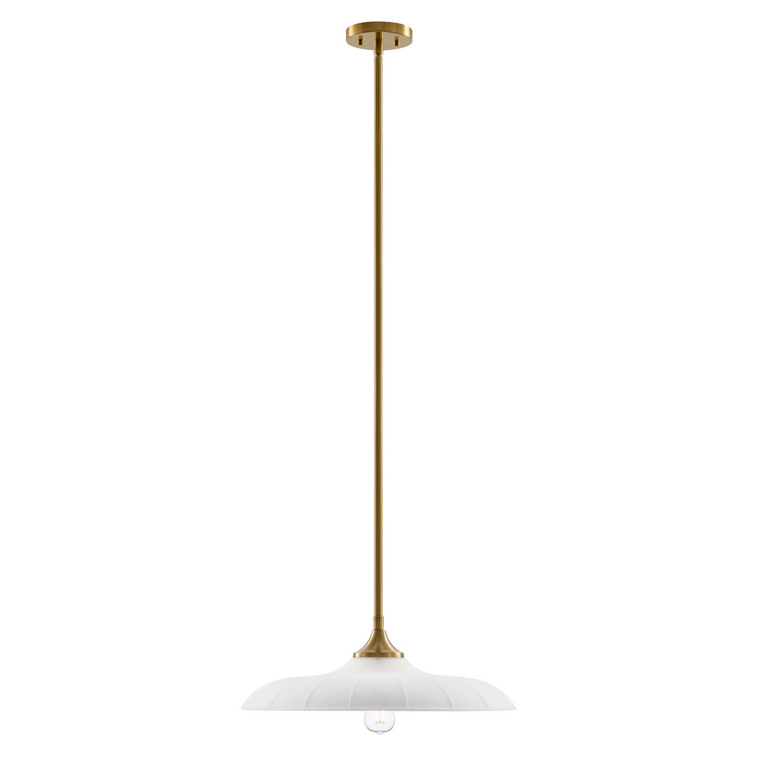 Savoy House - 7-4286-1-322 - One Light Pendant - Hadley - Warm Brass