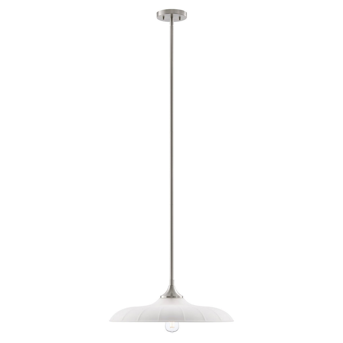 Savoy House - 7-4286-1-SN - One Light Pendant - Hadley - Satin Nickel