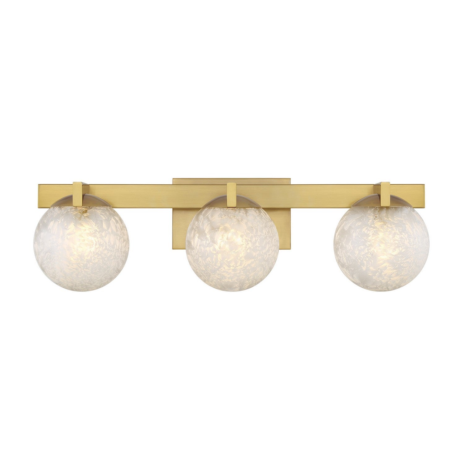 Savoy House - 8-1017-3-322 - Three Light Bathroom Vanity - Darien - Warm Brass