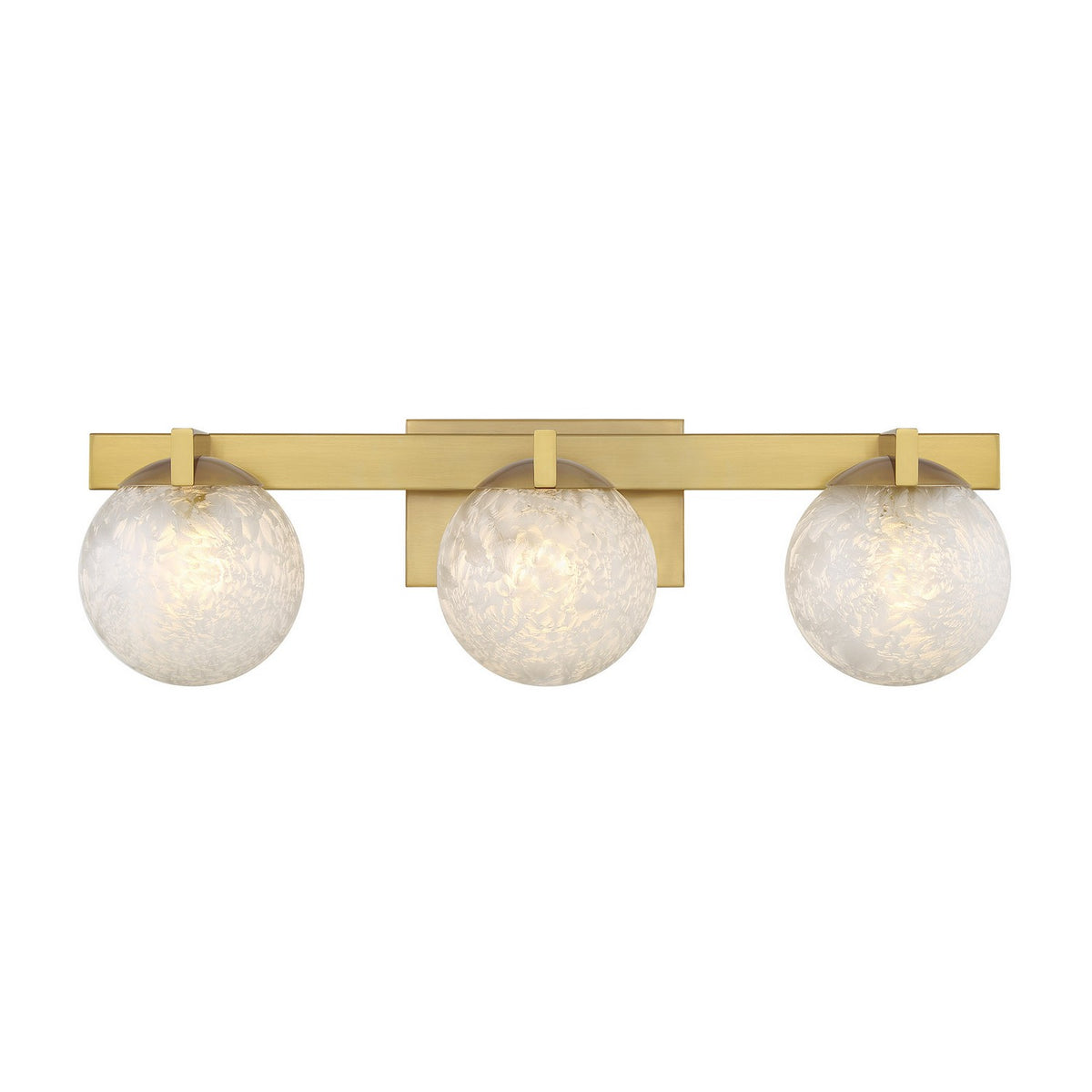 Savoy House - 8-1017-3-322 - Three Light Bathroom Vanity - Darien - Warm Brass