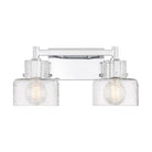 Savoy House - 8-1030-2-11 - Two Light Bathroom Vanity - Dover - Chrome