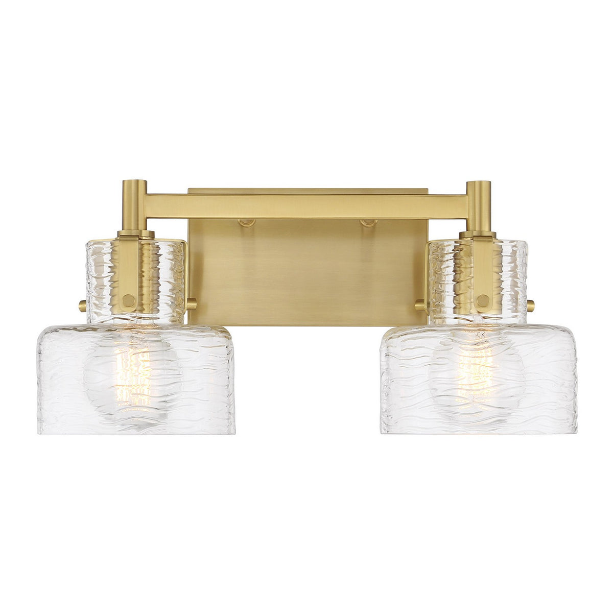 Savoy House - 8-1030-2-322 - Two Light Bathroom Vanity - Dover - Warm Brass