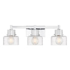 Savoy House - 8-1030-3-11 - Three Light Bathroom Vanity - Dover - Chrome