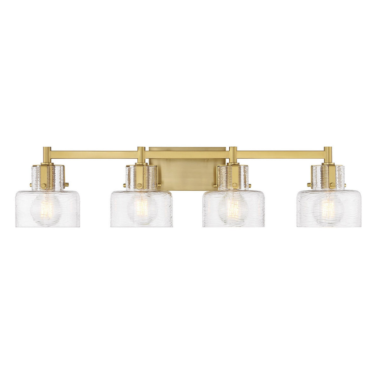Savoy House - 8-1030-4-322 - Four Light Bathroom Vanity - Dover - Warm Brass