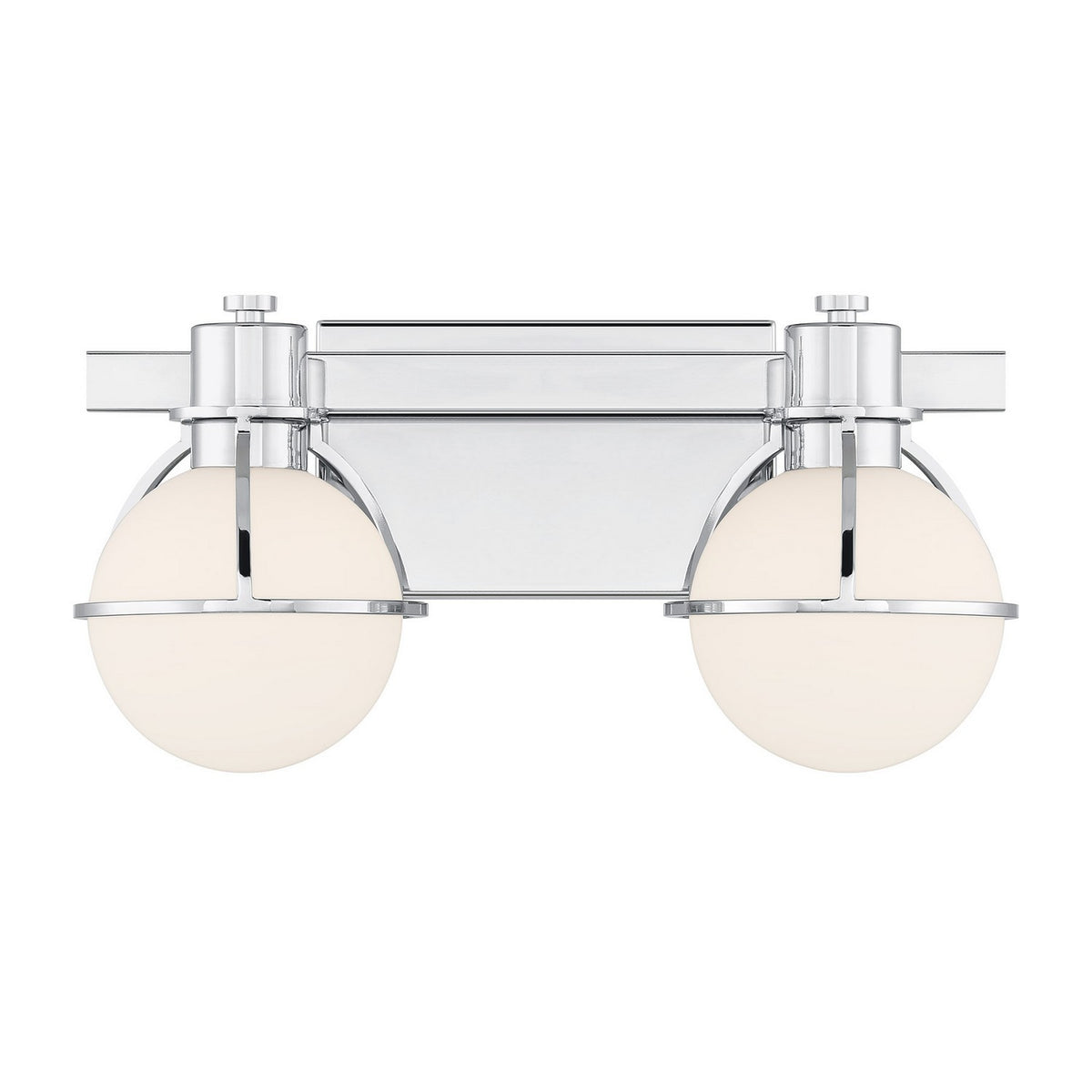 Savoy House - 8-1060-2-11 - Two Light Bathroom Vanity - Pierce - Chrome