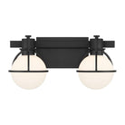 Savoy House - 8-1060-2-BK - Two Light Bathroom Vanity - Pierce - Matte Black