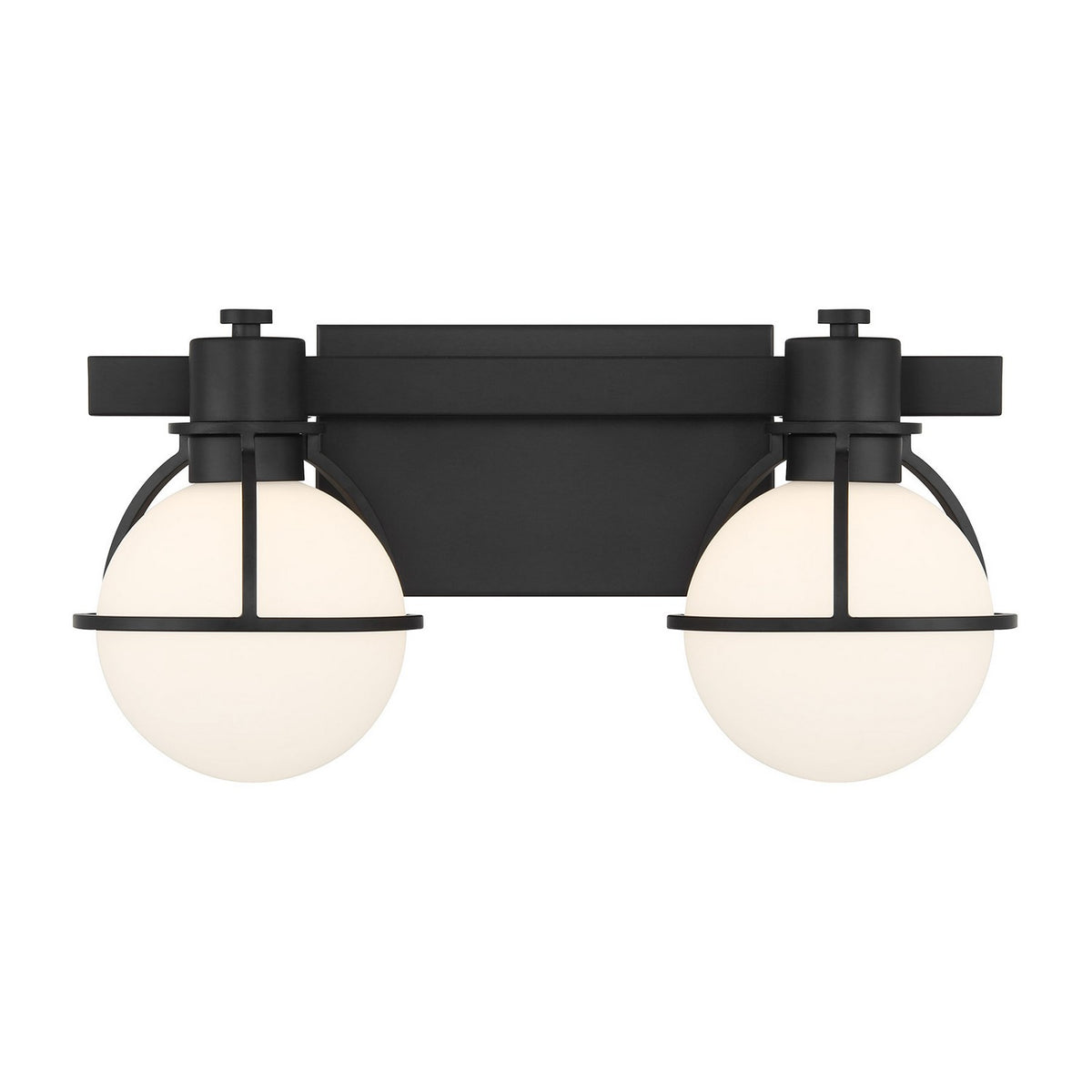 Savoy House - 8-1060-2-BK - Two Light Bathroom Vanity - Pierce - Matte Black