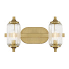 Savoy House - 8-3024-2-322 - Two Light Bathroom Vanity - Holton - Warm Brass