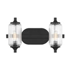 Savoy House - 8-3024-2-BK - Two Light Bathroom Vanity - Holton - Matte Black