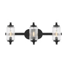 Savoy House - 8-3024-3-BK - Three Light Bathroom Vanity - Holton - Matte Black