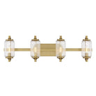 Savoy House - 8-3024-4-322 - Four Light Bathroom Vanity - Holton - Warm Brass