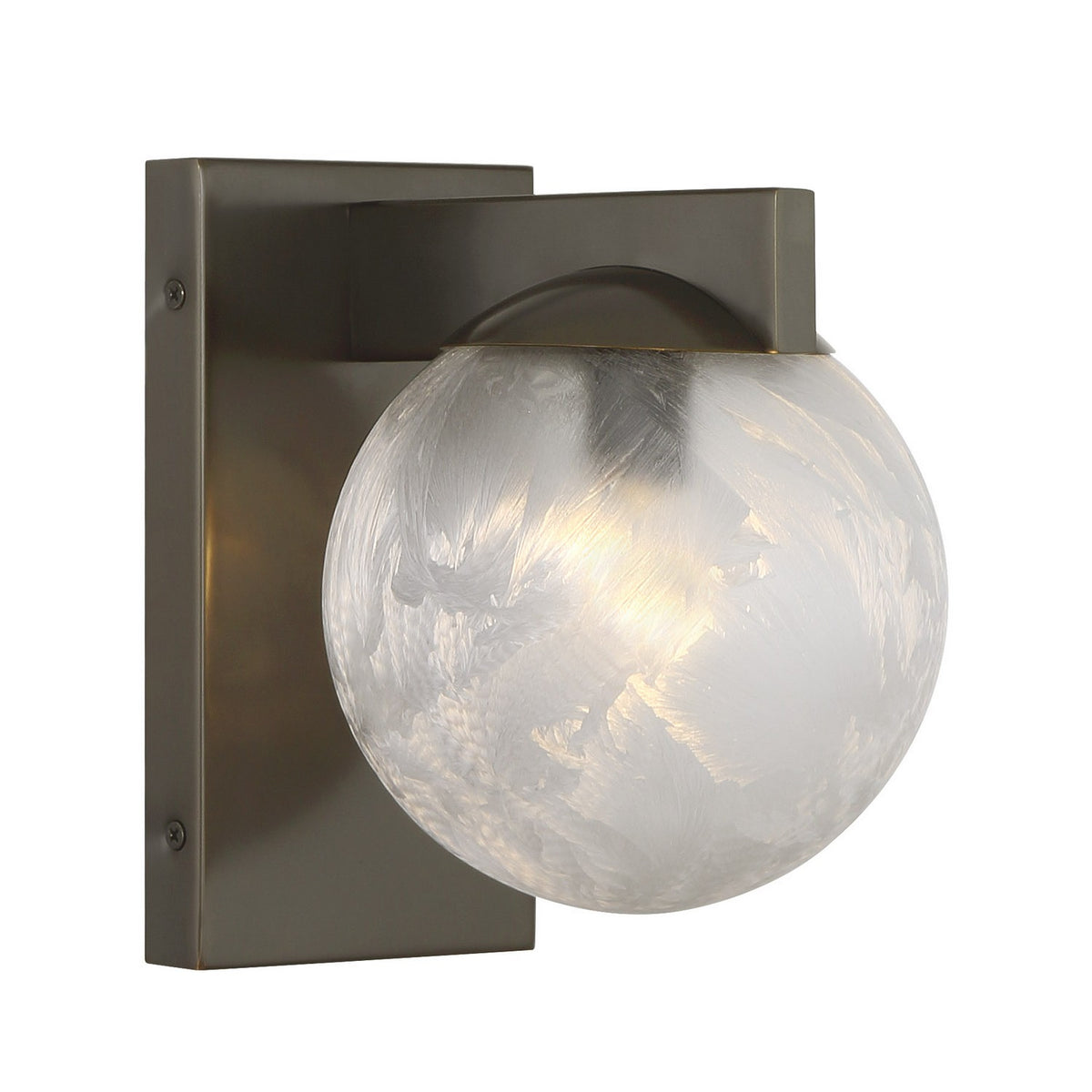 Savoy House - 9-1017-1-15 - One Light Wall Sconce - Darien - Mediterranean Bronze