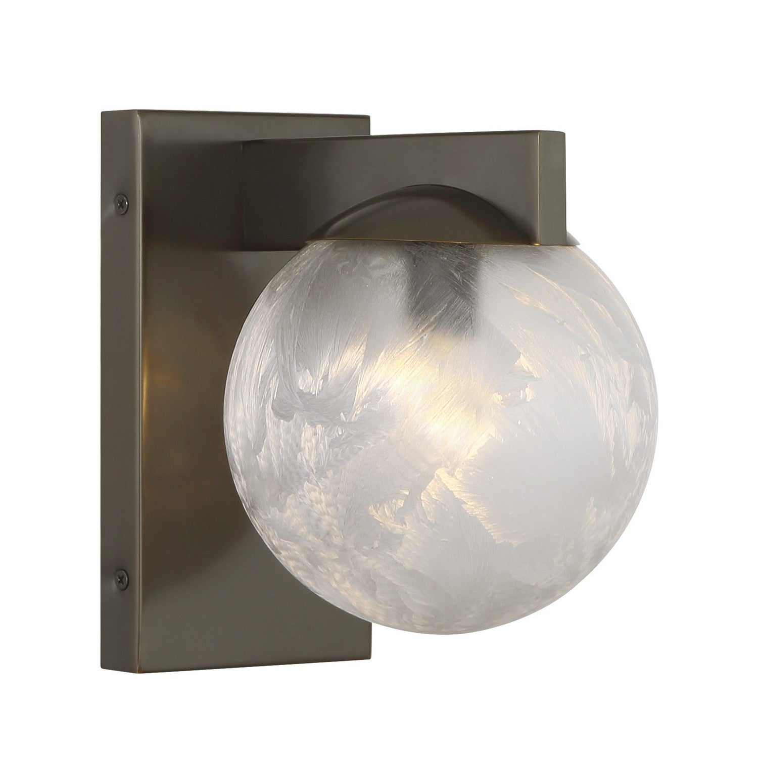 Savoy House - 9-1017-1-15 - One Light Wall Sconce - Darien - Mediterranean Bronze
