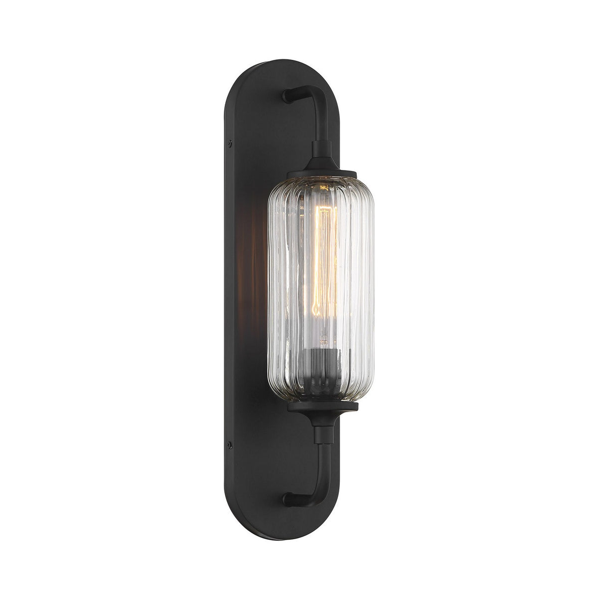 Savoy House - 9-3024-1-BK - One Light Wall Sconce - Holton - Matte Black