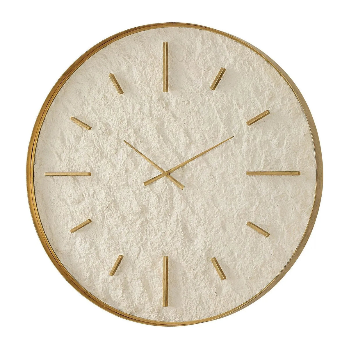 Uttermost - 06467 - Wall Clock - Stone Serenity - Antique Gold