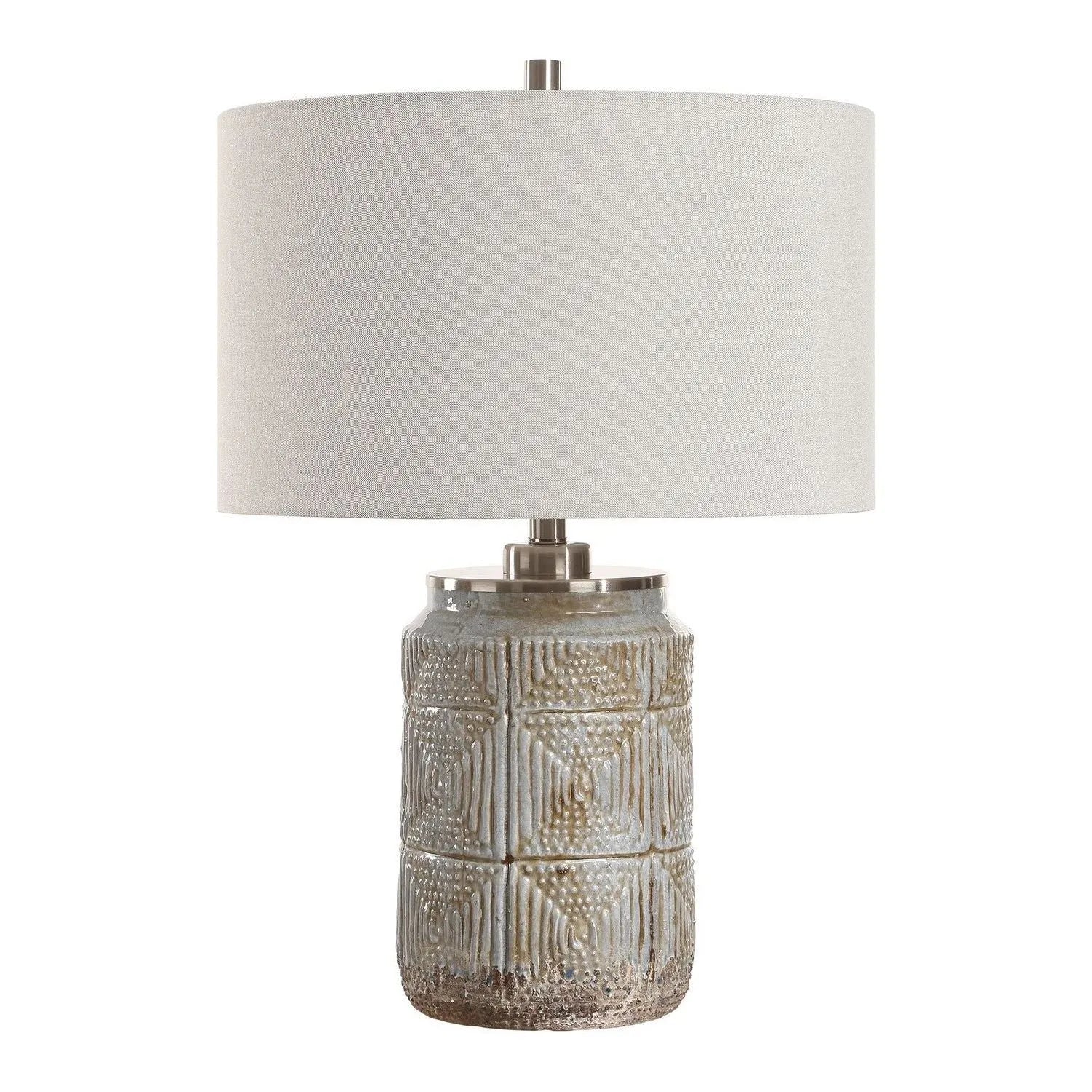Uttermost - 30464 - One Light Table Lamp - Graydon - Brushed Nickel