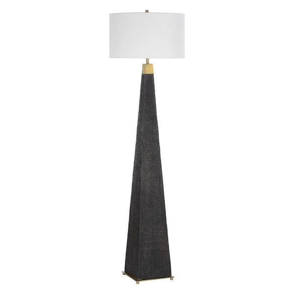 Uttermost - 30469 - One Light Floor Lamp - Lathey - Brass