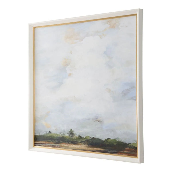 Paysage de nuages chuchotés