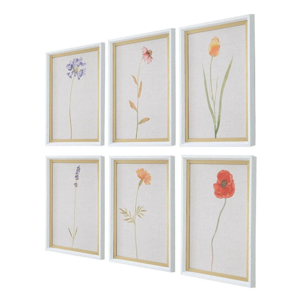 Wild Flourish Framed Print