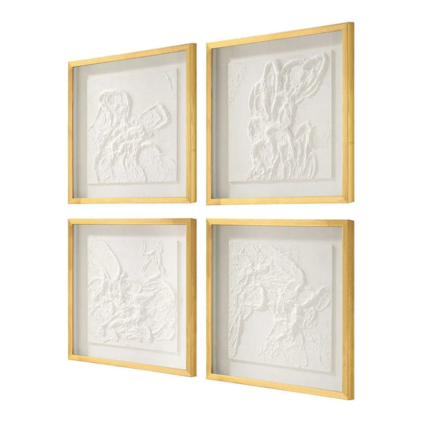 Art mural quadruple