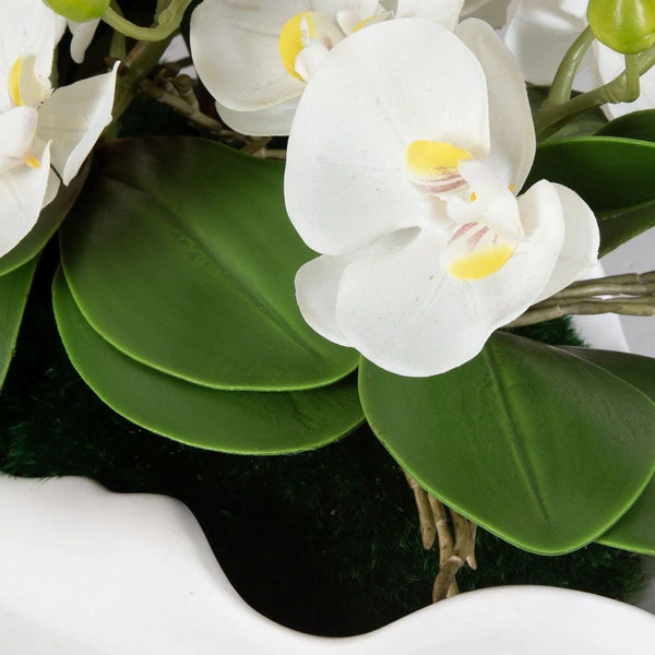 Centre de table avec orchidée Opulence et bol