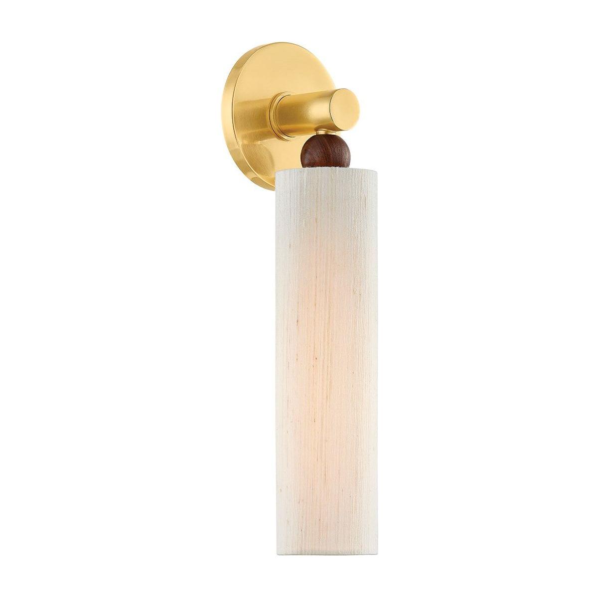 Mitzi - H1036101-AGB - One Light Wall Sconce - Reyn - Aged Brass