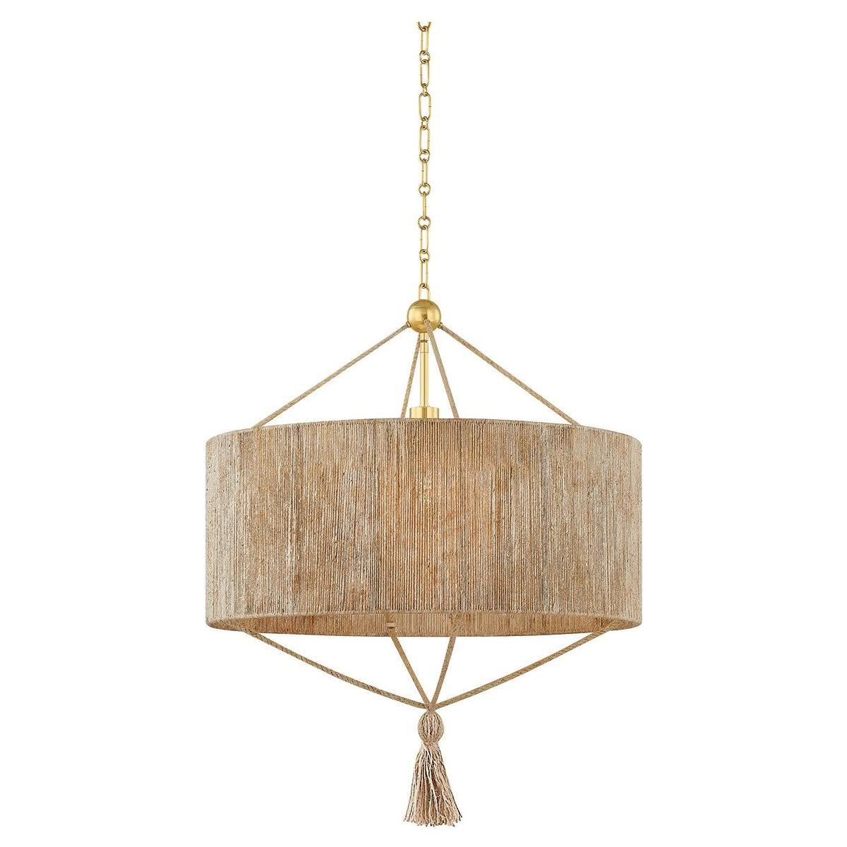Mitzi - H1036701L-AGB - One Light Pendant - Reyn - Aged Brass