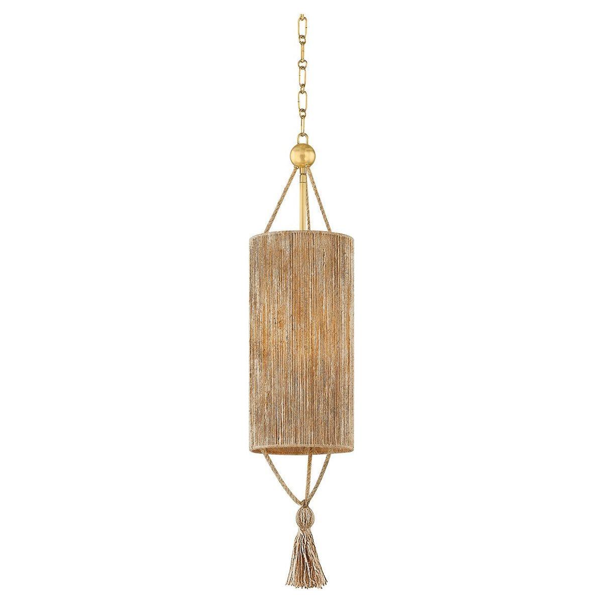 Mitzi - H1036701S-AGB - One Light Pendant - Reyn - Aged Brass