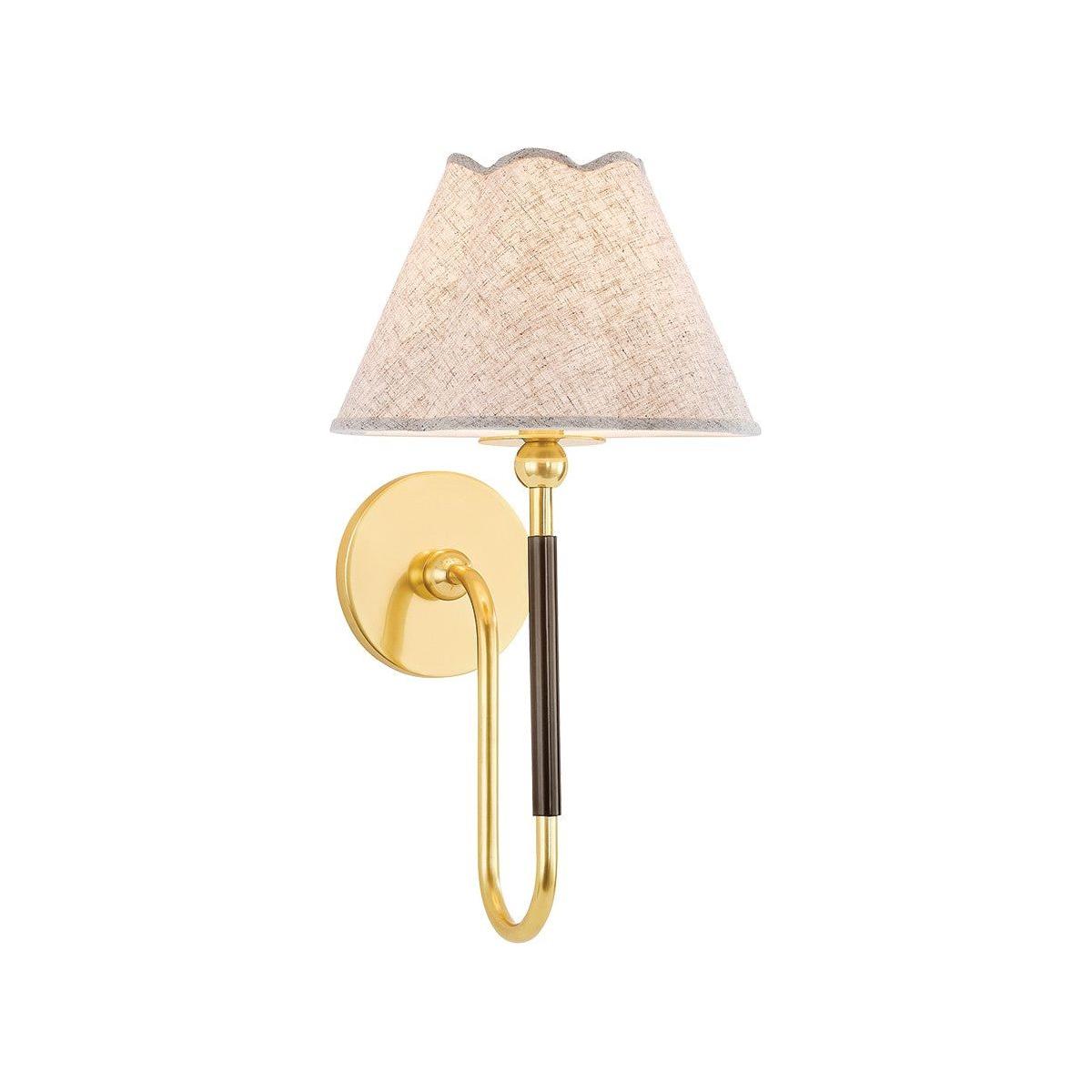 Mitzi - H1043101-AGB/TRB - One Light Wall Sconce - Janie - Aged Brass/True Bronze