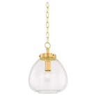 Mitzi - H997701S-AGB - One Light Pendant - Della - Aged Brass