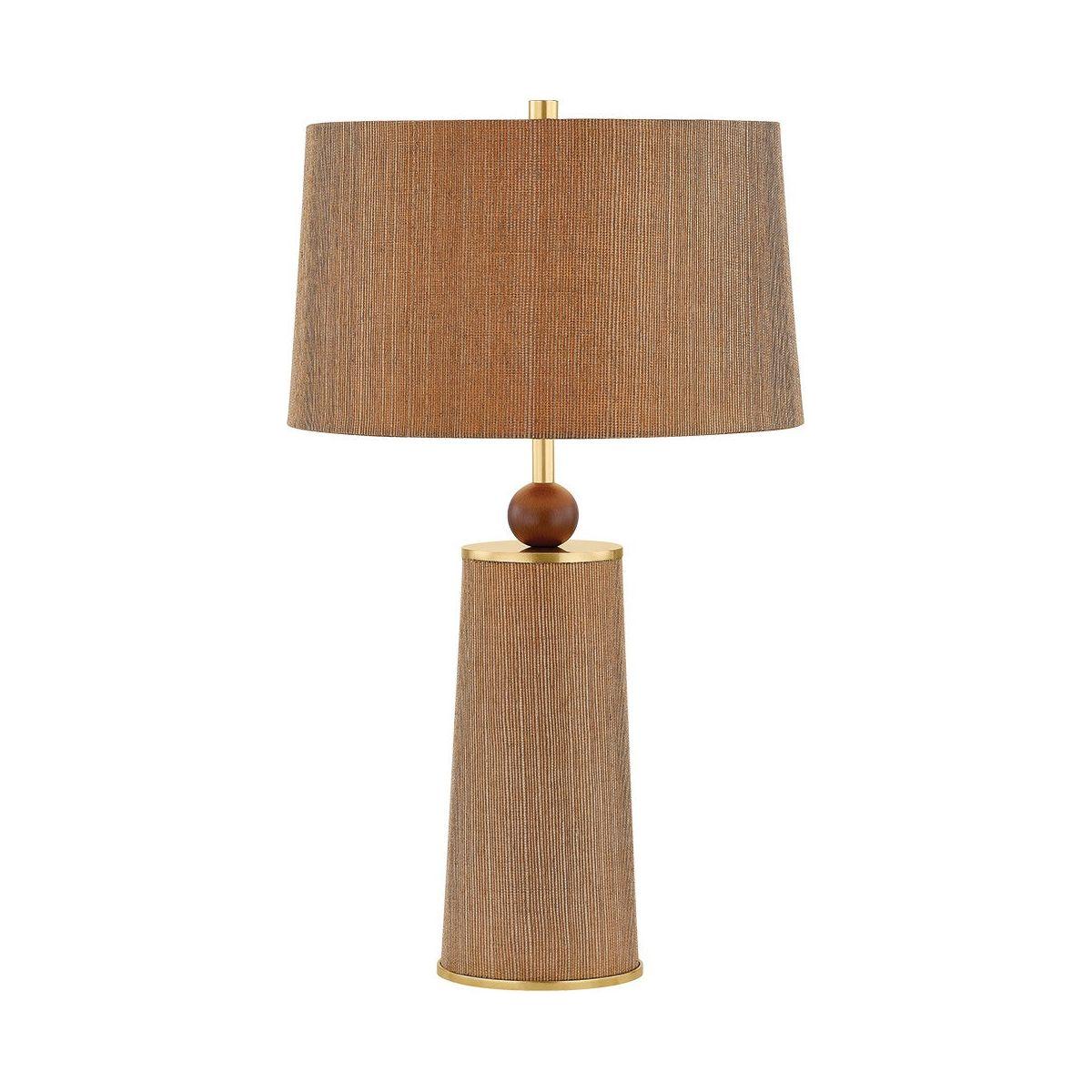 Mitzi - HL1037201-AGB - One Light Table Lamp - January - Aged Brass