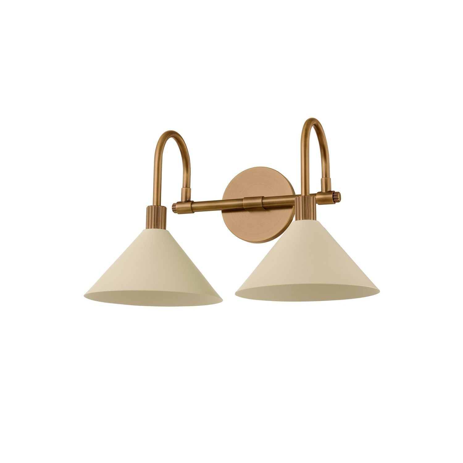 Troy Lighting Canada - B1810-PBR/SSD - Applique murale deux lumières - Jovani - Laiton patiné et sable doux