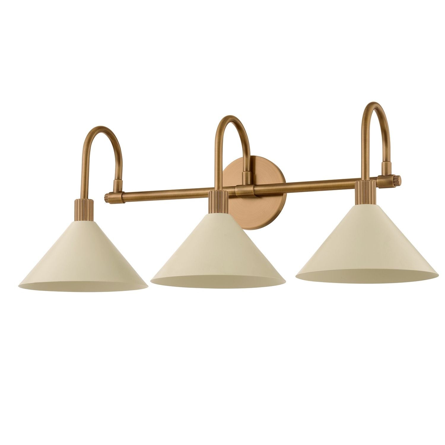 Troy Lighting Canada - B1810-PBR/SSD - Applique murale trois lumières - Jovani - Laiton patiné et sable doux