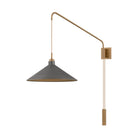 Troy Lighting Canada - B2936-PBR/GRA - Une lampe Murale - Conor - Laiton patiné et graphite