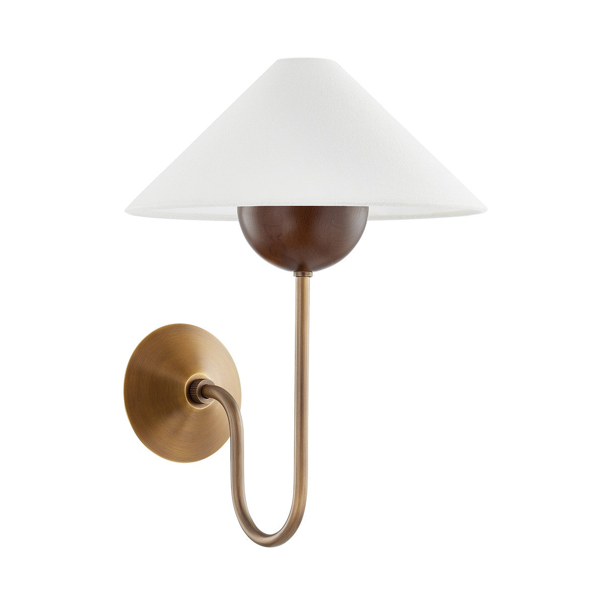 Troy Lighting Canada - B4716-PBR - Une lampe Murale - Evan - Laiton patiné