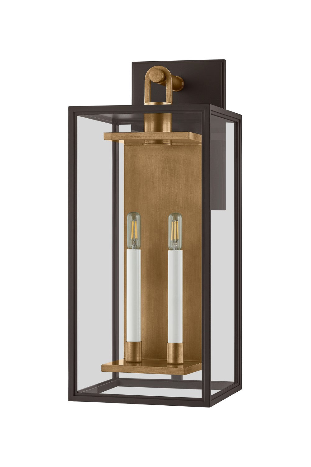 Troy Lighting Canada - B6524-PBR/TBZ - Two Light Wall Sconce - Arnold - Patina Brass/Textured Bronze