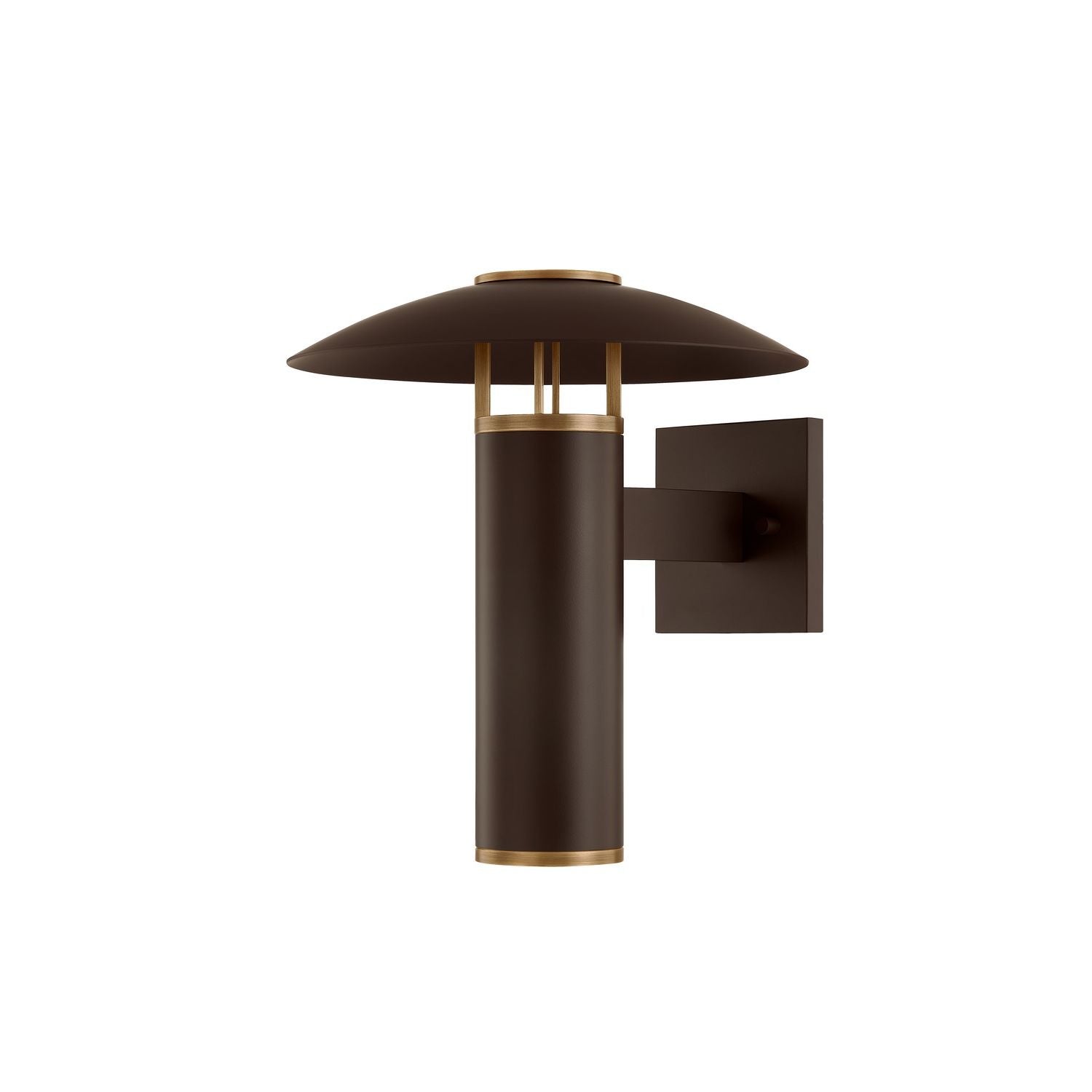 Troy Lighting Canada - B7912-PBR/BRZ - One Light Wall Sconce - Birk - Patina Brass/Bronze