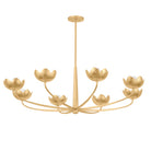 Troy Lighting Canada - F2048-VGL - Huit lampes Suspendu - Arcata - Feuille d'or vintage