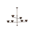Troy Lighting Canada - F2339-BPG - Six lampes Suspendu - Vishal - Or à patine noire
