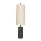 Troy Lighting Canada - PFL1156-PBR/CDG - Lampadaire à trois lumières - Thane - Laiton patiné/Céramique Gris Méditation