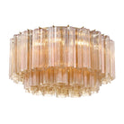 Crystorama - ADD-321-AG-AM - Sept Lumières Plafonnier - Addis-Abeba - Laiton vieilli