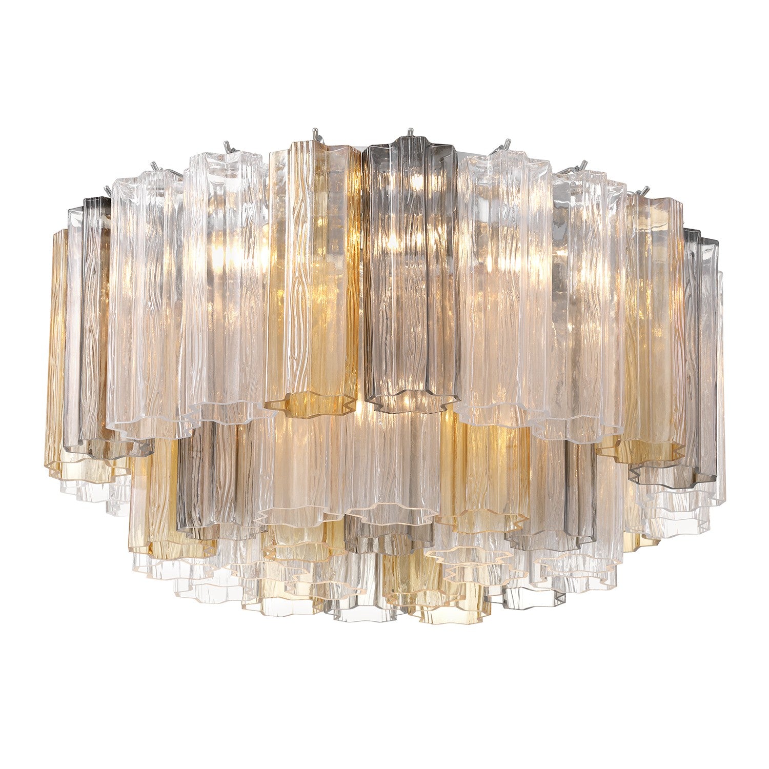 Crystorama - ADD-321-CH-AU - Sept Lumières Plafonnier - Addis - Chrome poli