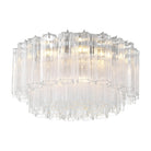 Crystorama - ADD-321-CH-CL - Sept Lumières Plafonnier - Addis - Chrome poli