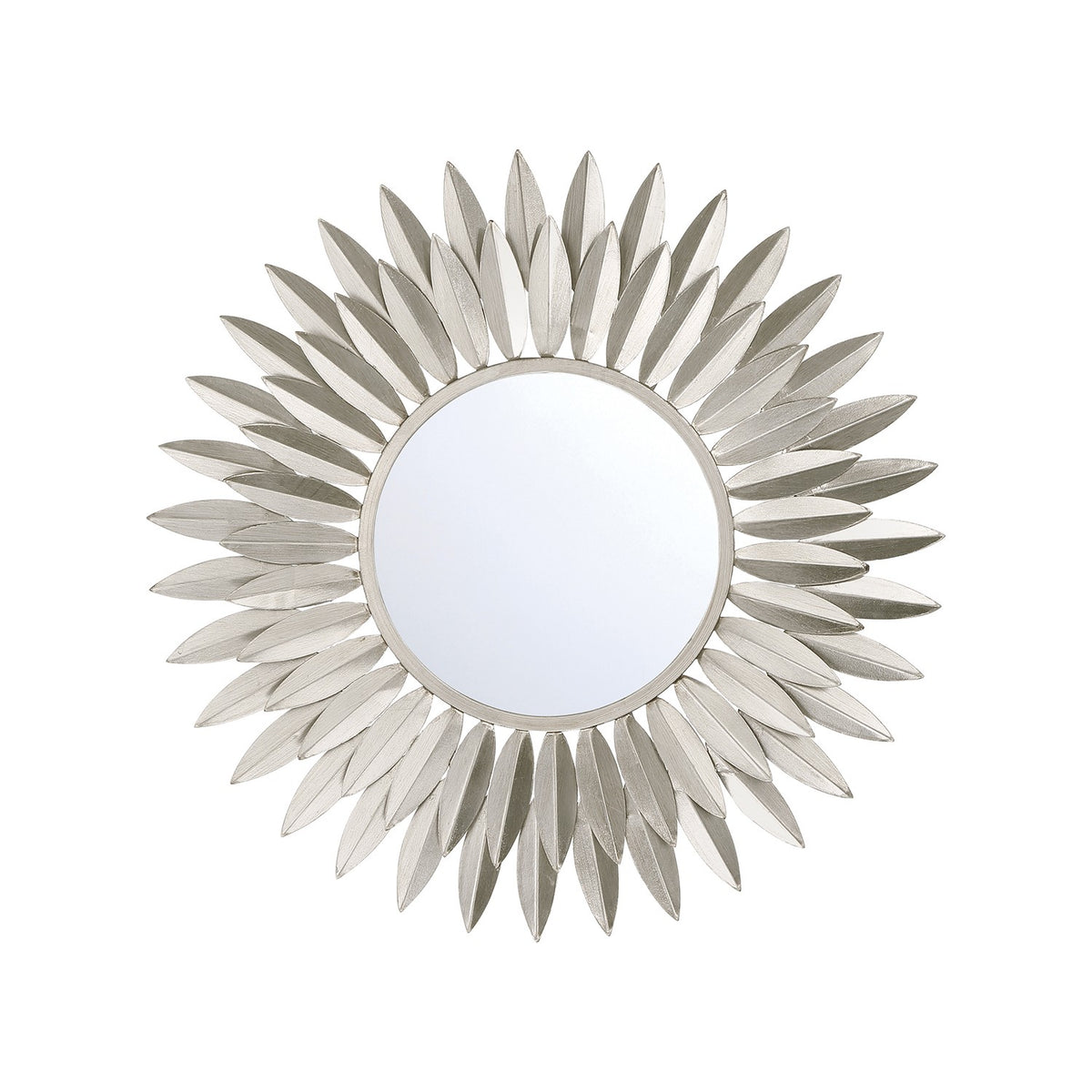 Crystorama - BRH-M520-SA - Mirror - Broche - Antique Silver