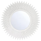 Crystorama - BRH-M530-MT - Miroir - Broche - Blanc mat