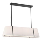 Crystorama - FUL-917-BK - Quatre lampes linéaires Suspendu - Fulton - Noir
