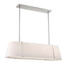 Crystorama - FUL-917-PN - Luminaire linéaire à quatre lumières Suspendu - Fulton - Nickel poli