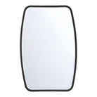 Crystorama - LIN-M400-MK - Miroir - Lindee - Noir mat