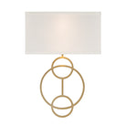 Crystorama - LRL-992-VG-WH - Two Light Wall Sconce - Laurel - Vibrant Gold
